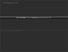 Tablet Screenshot of amersport.com